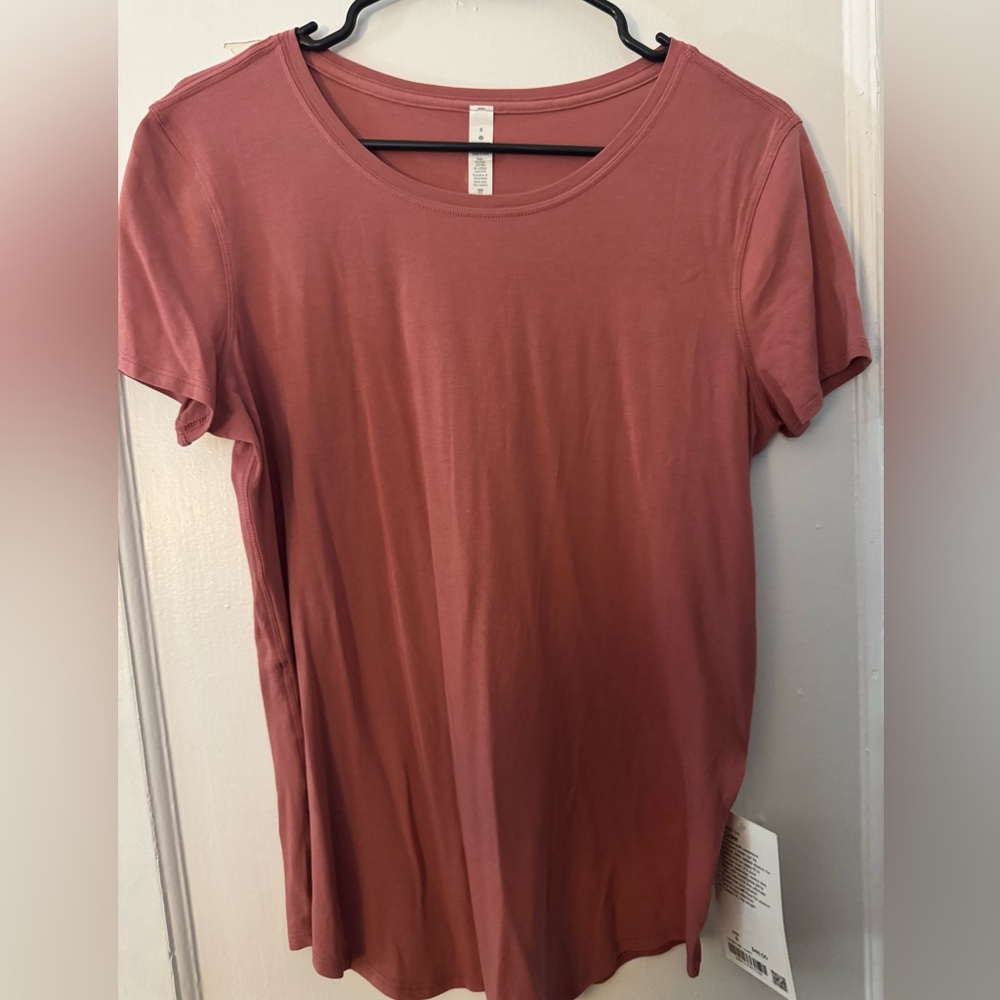 lululemon athletica Pink Short Sleeve Tee